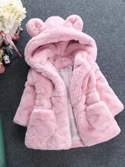 Faux Fur Coat Fleece Warm Jacket