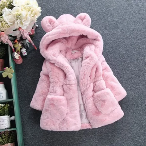 Faux Fur Coat Fleece Warm Jacket