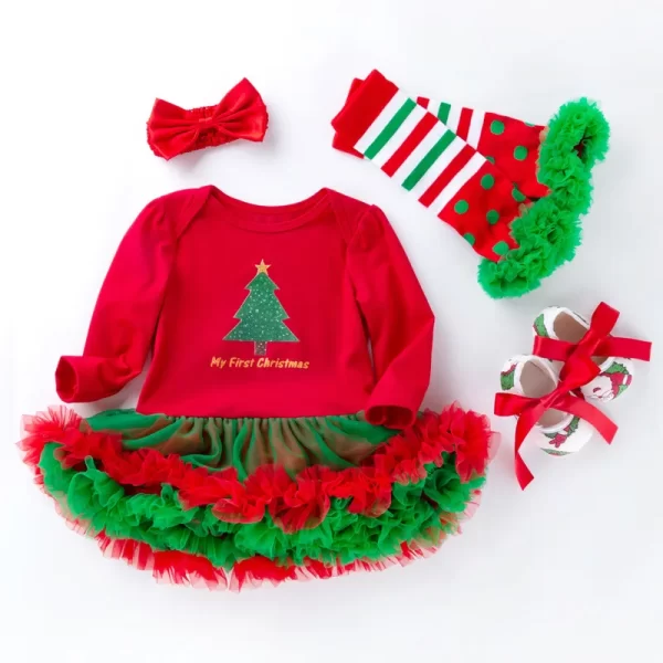 Infant Christmas Party Dress Christmas - Image 10