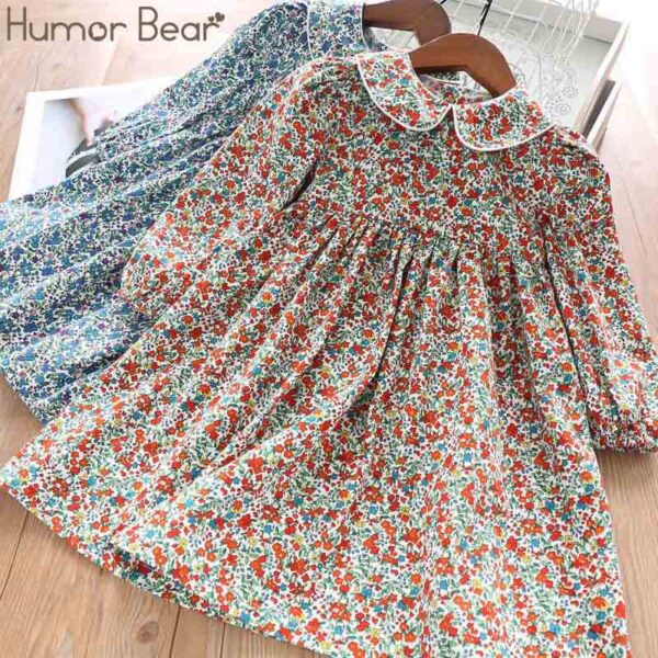 Floral Fiesta Girls Dress by Humor Bear - Image 12