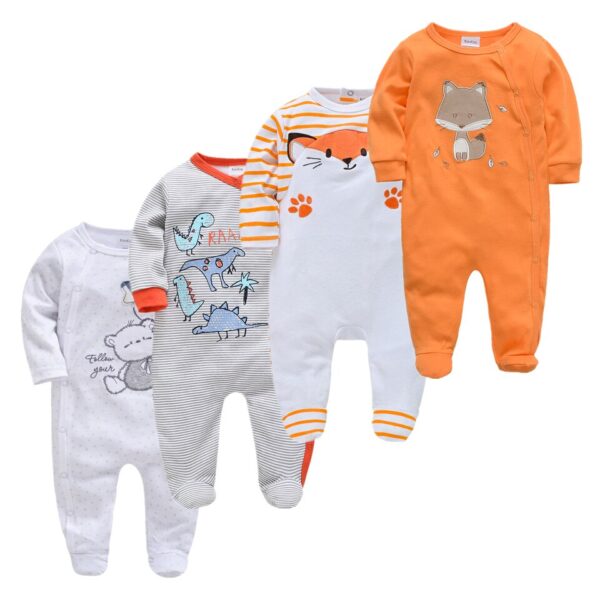 Cotton Rompers for Baby Boys - Image 23