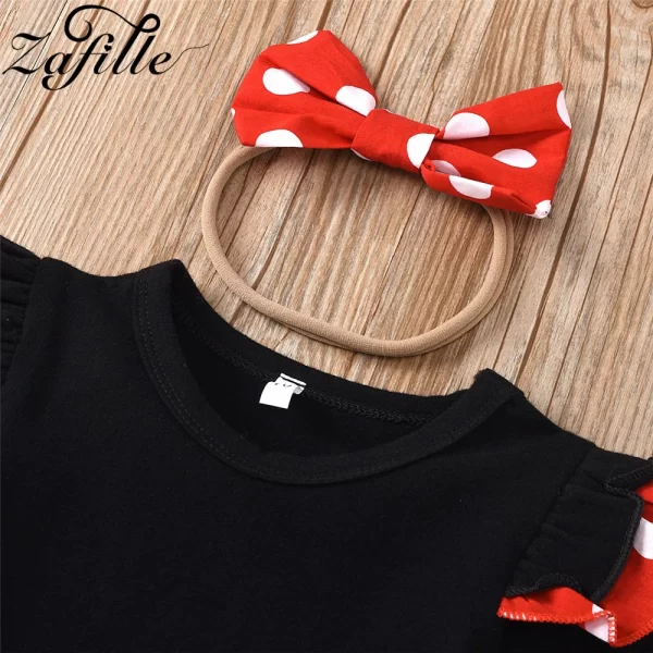 Polka Dots/Pattern Bowknot Skirt - Image 4