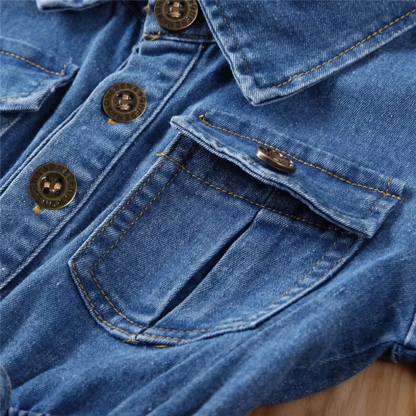 Denim Romper Girl - Image 4