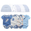 Baby Bodysuit Set with Hat - Image 23