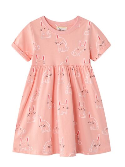 Animal Adventure Baby Girls Short Sleeve Dress
