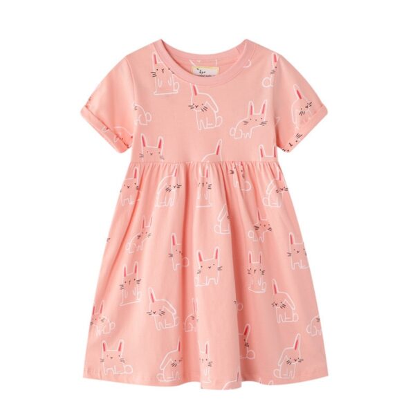 Animal Adventure Baby Girls Short Sleeve Dress