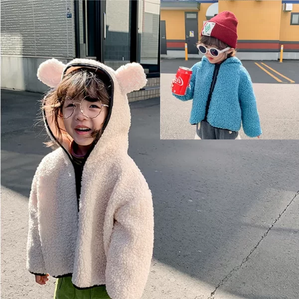 Lamb jacket kids fall/winter
