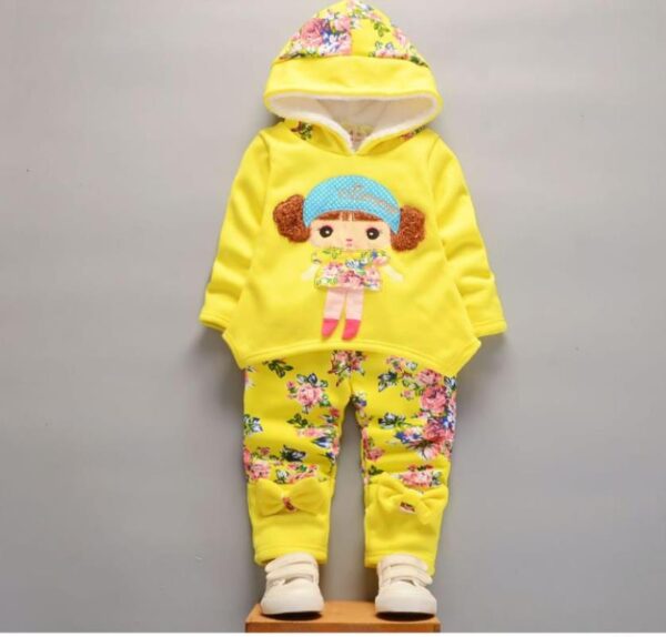 Cartoon Cat Hooded Vest Set - Image 23