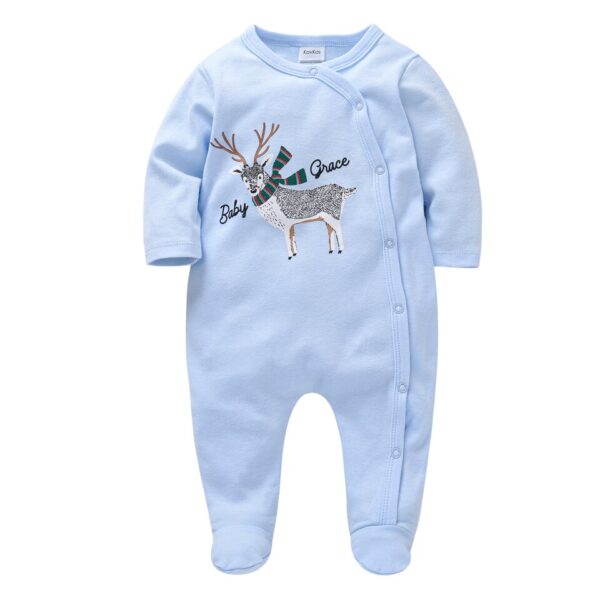 Cotton Rompers for Baby Boys - Image 10