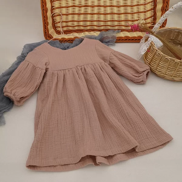Organic Cotton Girl's Dress - Image 10