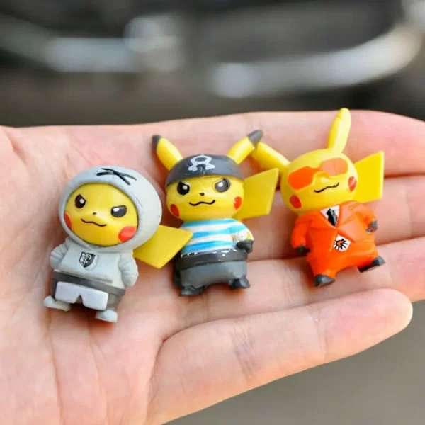 10pcs/set Cartoon Movie Pokemon Action Figure Mini Toys - Image 2