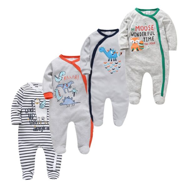 Cotton Rompers for Baby Boys - Image 13