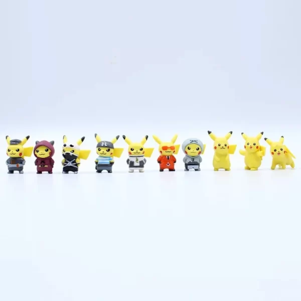 10pcs/set Cartoon Movie Pokemon Action Figure Mini Toys - Image 3