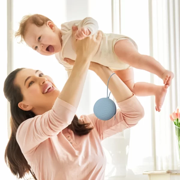 Food Grade Silicone Pacifier Holder/Container - Image 6