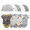 Baby Bodysuit Set with Hat - Image 18