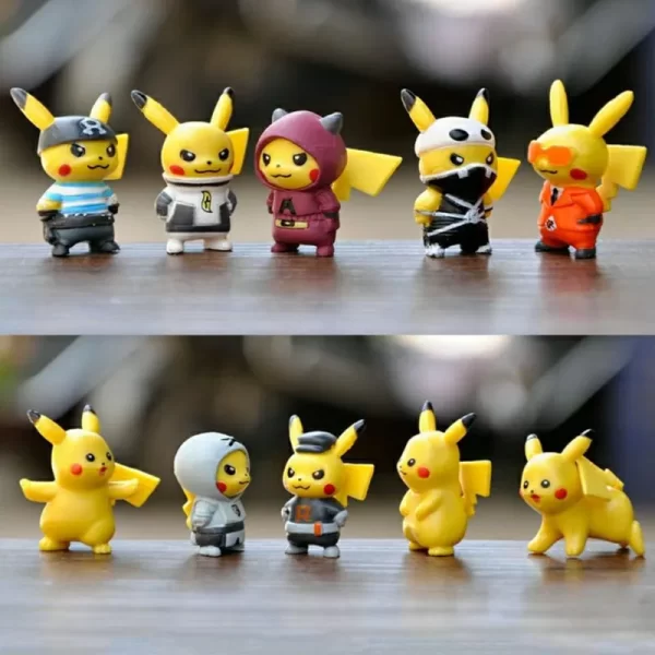 10pcs/set Cartoon Movie Pokemon Action Figure Mini Toys - Image 6