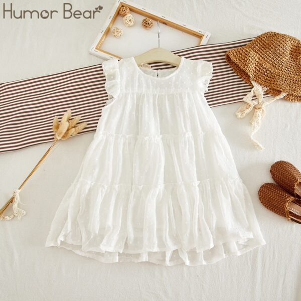 Humor Bear Summer Girl Dresses - Image 3