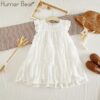 Humor Bear Summer Girl Dresses - Image 3