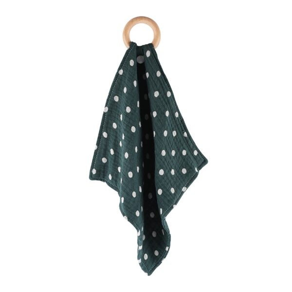 Cartoon Animal Teether Bib - Image 30