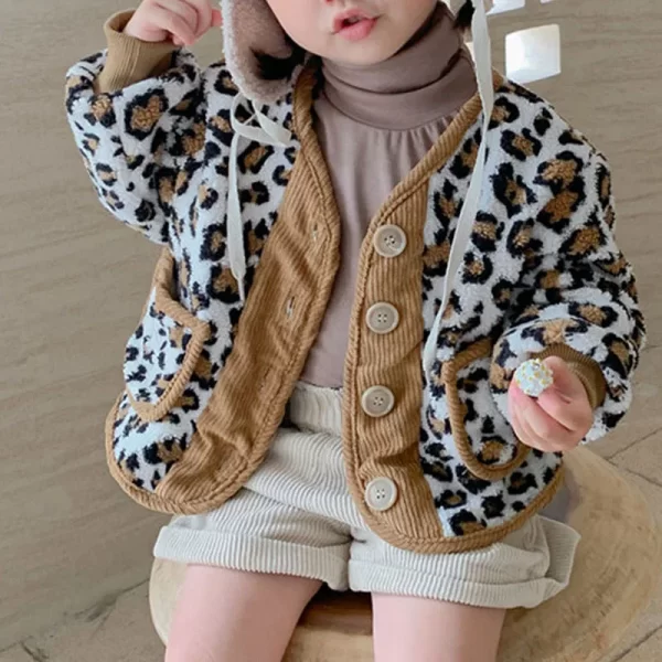 Loose Lamb Velvet Jacket Kids - Image 9