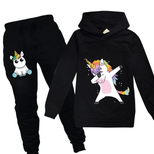 Unicorn Hoodie Sweatsuit for Girls