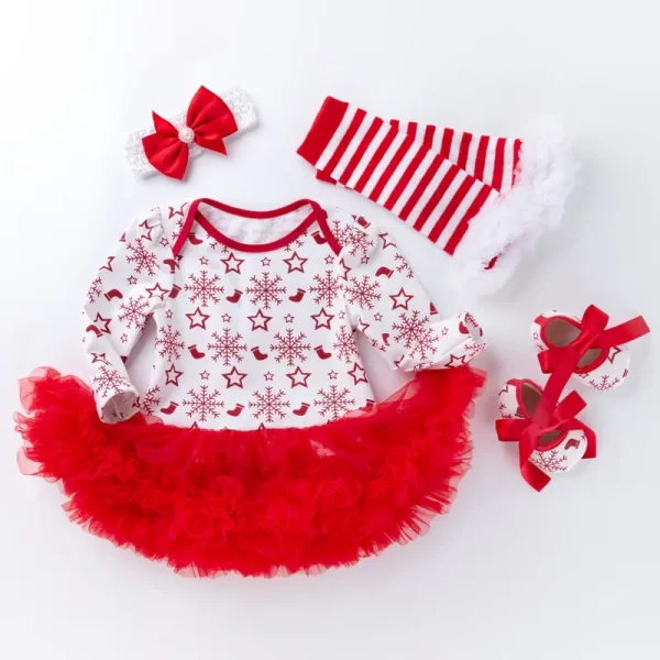 Infant Christmas Party Dress Christmas - Image 11