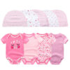 Baby Bodysuit Set with Hat - Image 24