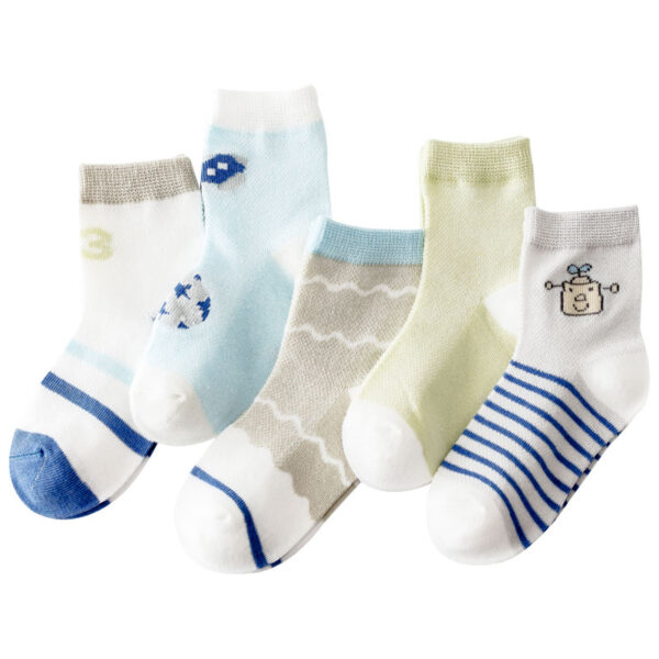 Thin Cotton Girls Socks - Image 8