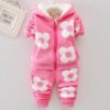 Cartoon Cat Hooded Vest Set - Image 17