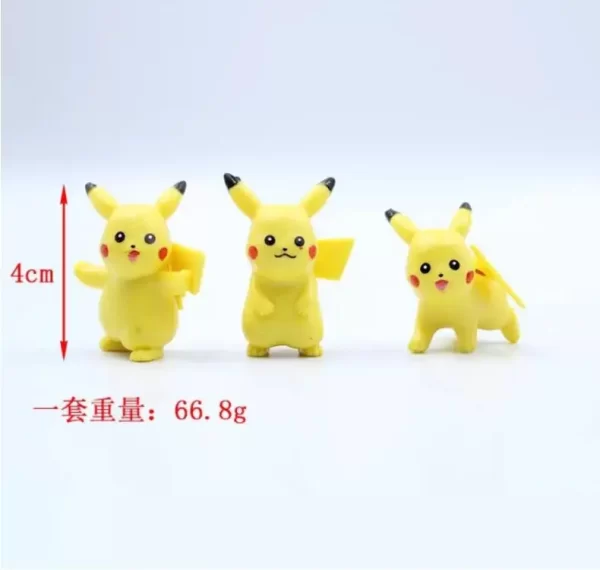 10pcs/set Cartoon Movie Pokemon Action Figure Mini Toys - Image 5