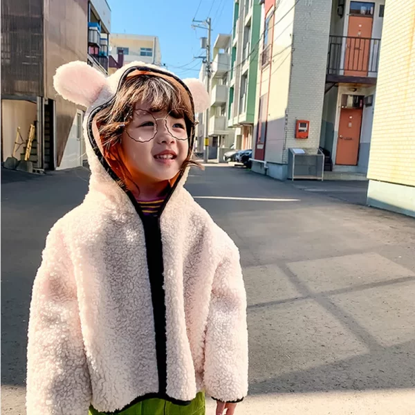 Lamb jacket kids fall/winter - Image 2