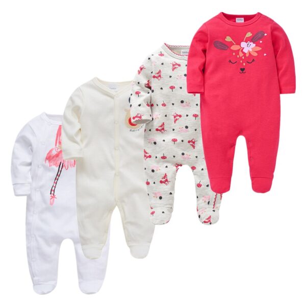 Cotton Rompers for Baby Boys - Image 21