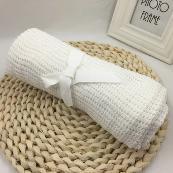 Muslin Baby Blanket Knitted - Image 11