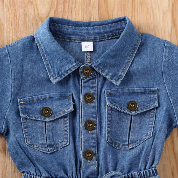 Denim Romper Girl - Image 5