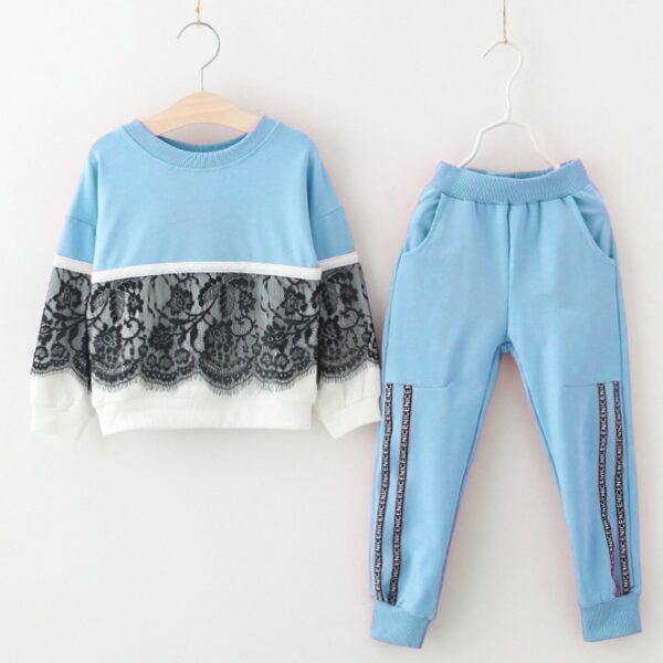 Autumn Winter Girls Clothing Set - Image 3