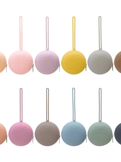 Food Grade Silicone Pacifier Holder/Container