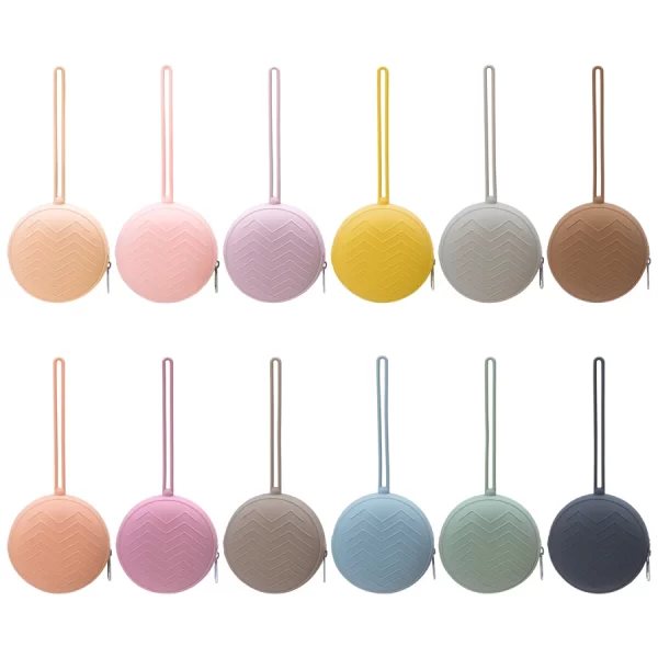 Food Grade Silicone Pacifier Holder/Container
