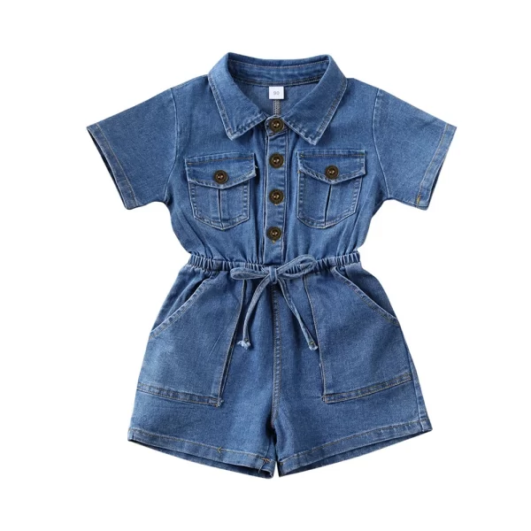 Denim Romper Girl - Image 7