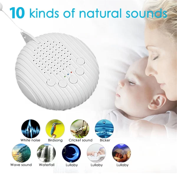 White Noise Timed Shutdown Sleep Sound Machine