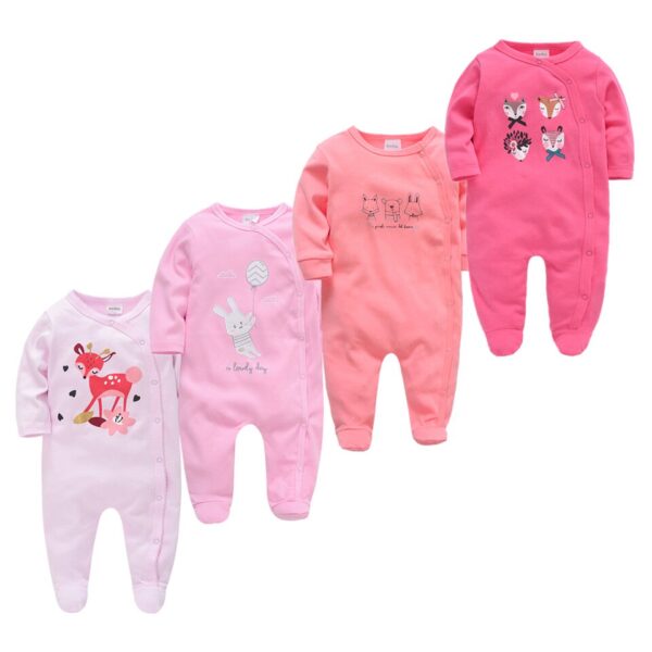 Cotton Rompers for Baby Boys - Image 11