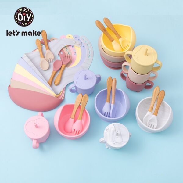 Food Grade Baby Feeding Set