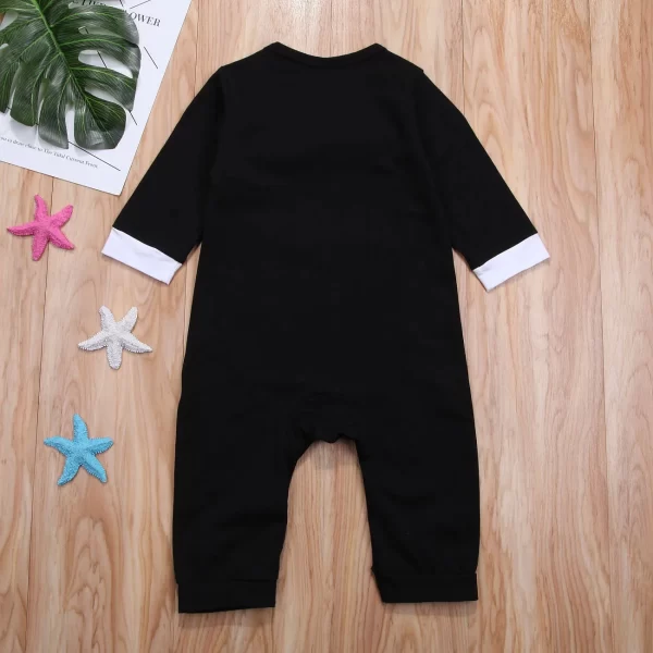 Baby Boy Bow Tie Jumpsuit - Image 4