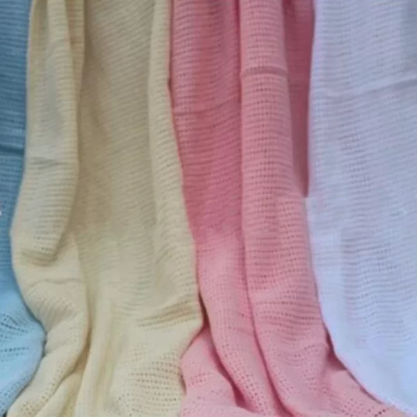 Muslin Baby Blanket Knitted - Image 6
