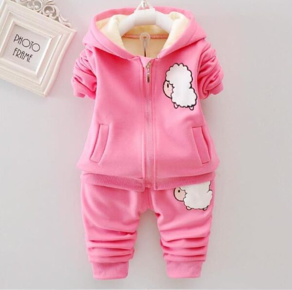 Cartoon Cat Hooded Vest Set - Image 24