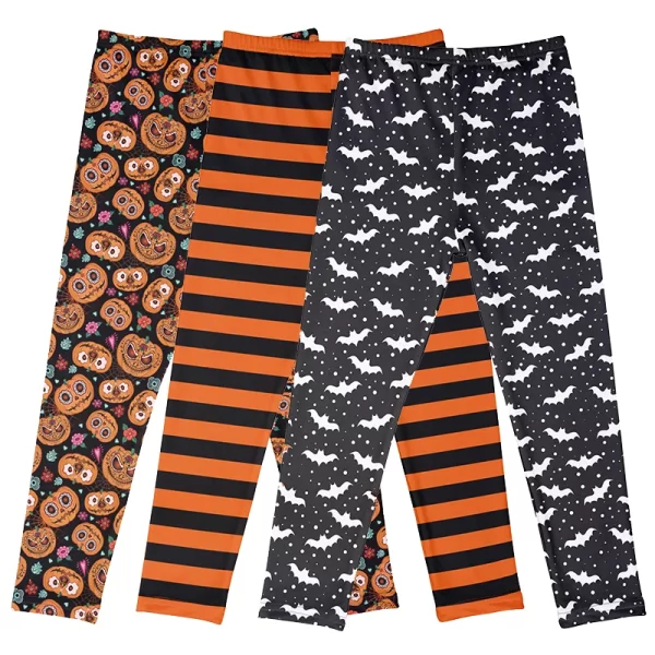 Girls Halloween Leggings - Image 4