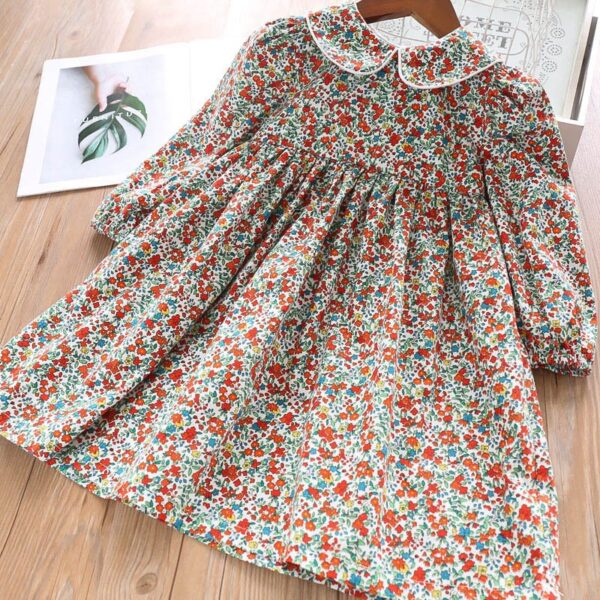Floral Fiesta Girls Dress by Humor Bear - Image 10