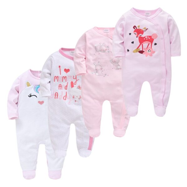 Cotton Rompers for Baby Boys - Image 40