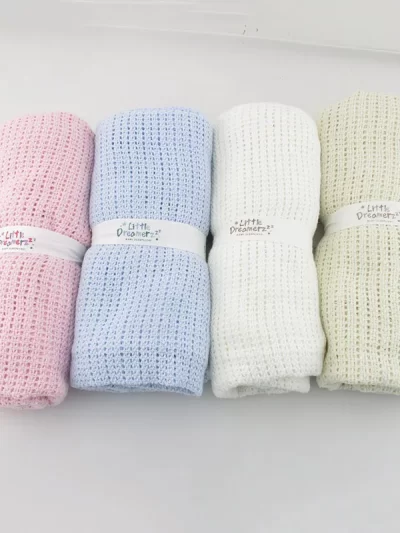 Muslin Baby Blanket Knitted