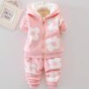 Cartoon Cat Hooded Vest Set - Image 5