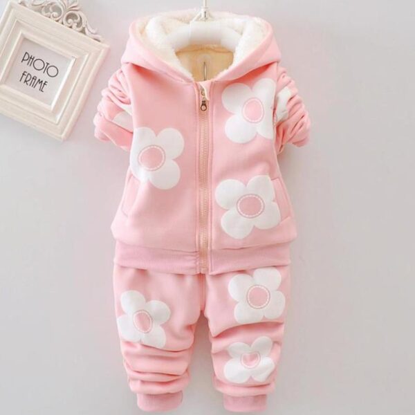 Cartoon Cat Hooded Vest Set - Image 5